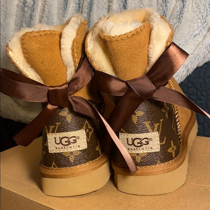MONOGRAM UGG BOOTS